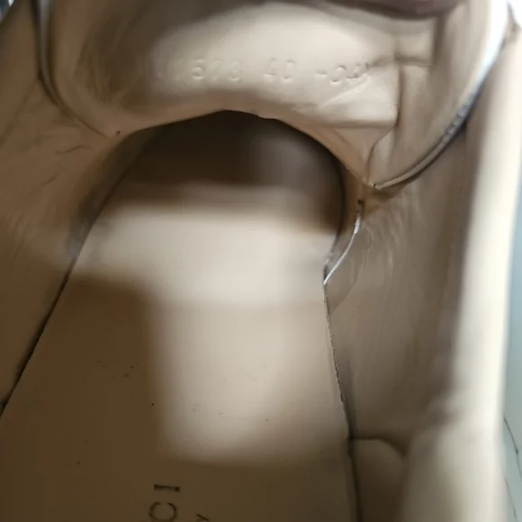 GUCCI ACE WEB BEE PLATFORM SNEAKERS WOMENS Size 40 (9/9½) 577573 - Picture 12 of 16